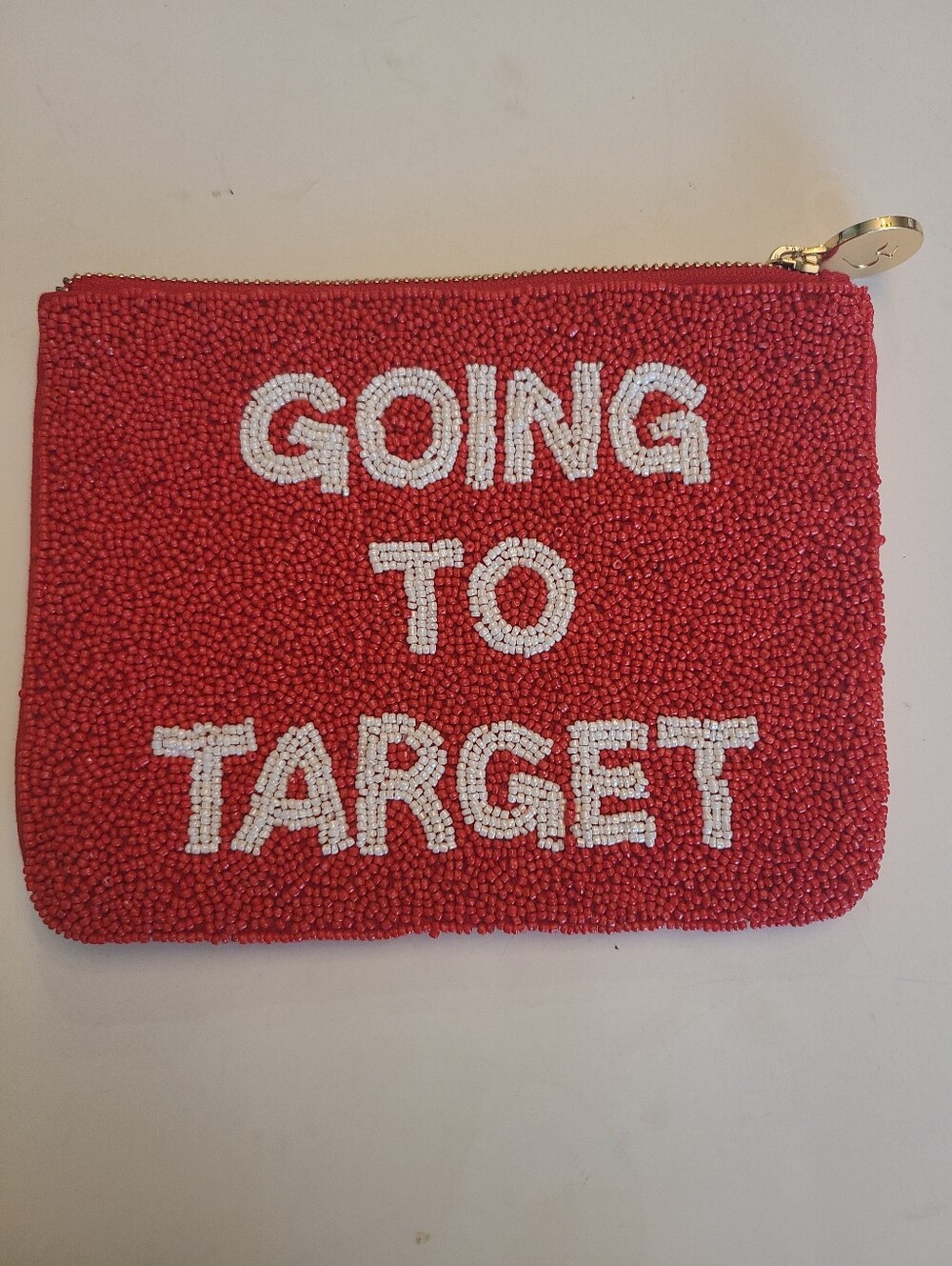 Kate Spade New York x Target Going to Target Beaded Clutch Bag, Pre-owned